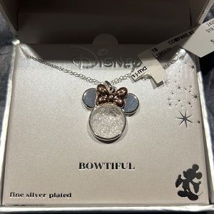 Minnie Mouse Necklace with sparkles